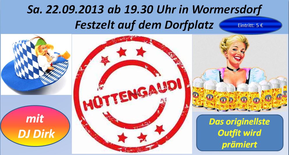 Visitenkarte Kirmes