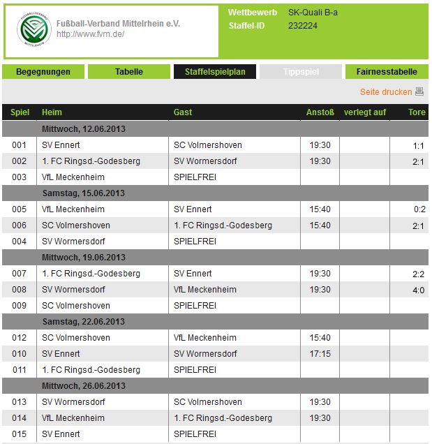 Ergebnisse B 19.06.2013