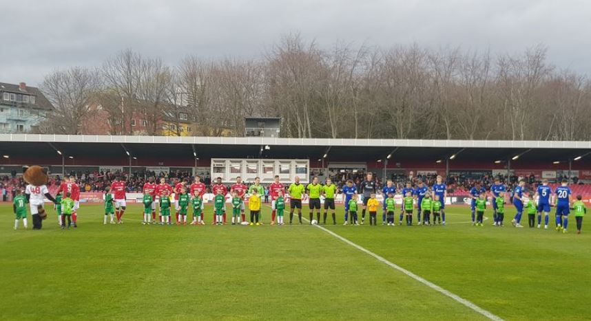 Aufstellung F Südstadion