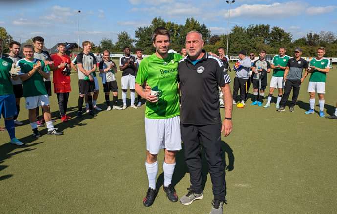 Kevin 250 Spiele erste Mannschaft