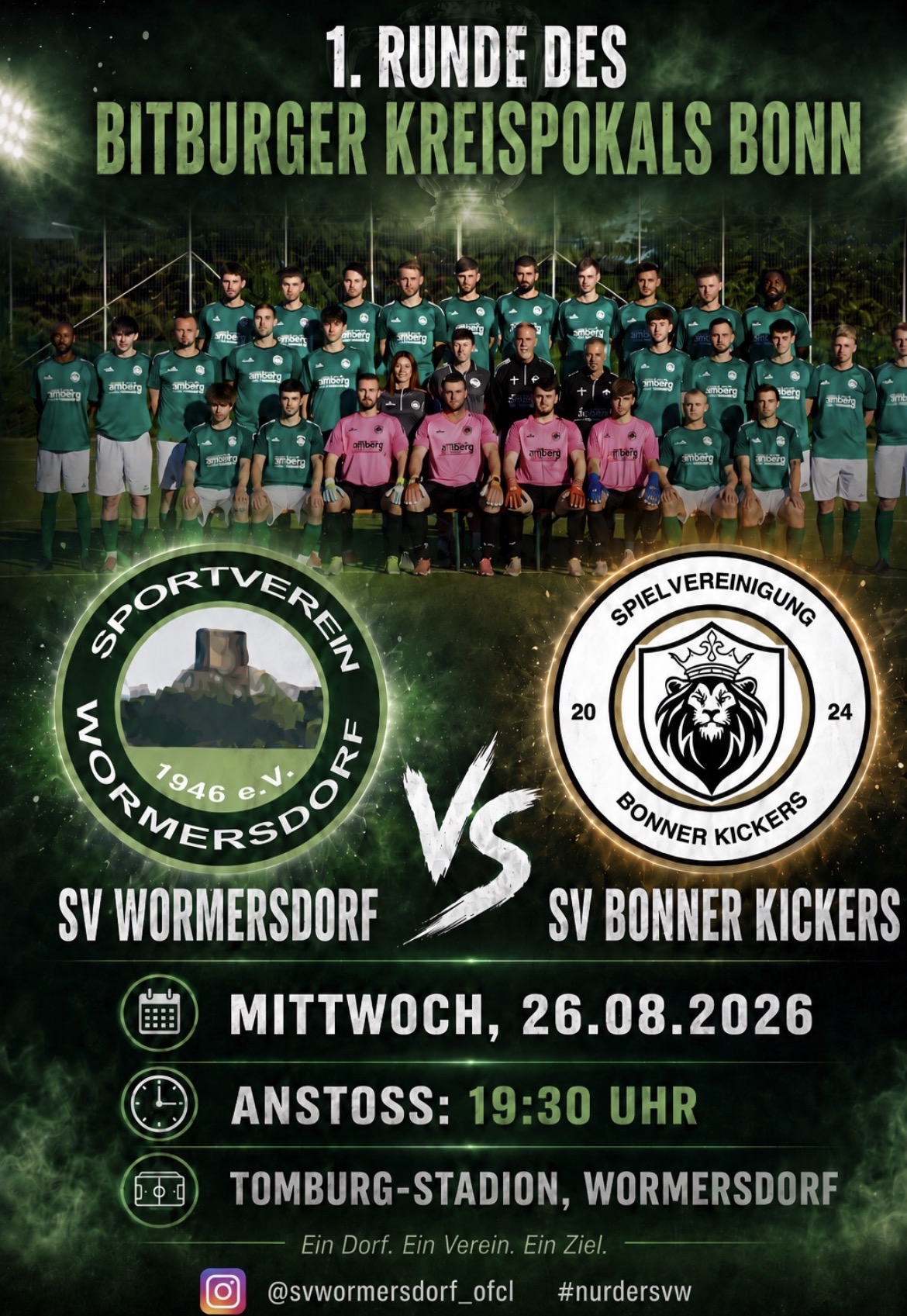1.Pokalrunde Bonner Kickers